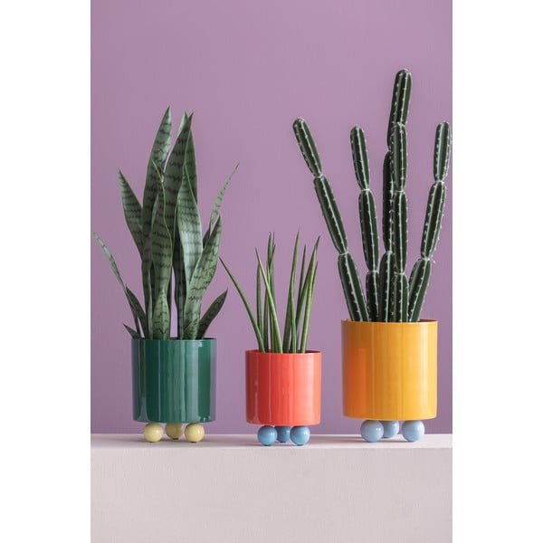 Kovový obal na kvetináč ø 18 cm Double Funky – PT LIVING-image-1