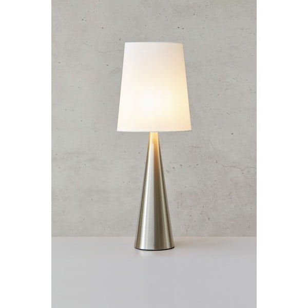 Stolová lampa v bielo-striebornej farbe (výška 64 cm) Conus - Markslöjd-image-1