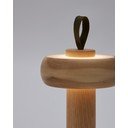 LED stmievateľná stolová lampa v prírodnej farbe (výška 30 cm) Luba – Kave Home