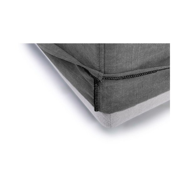 Tmavosivá pohovka s leňoškou na ľavej strane Scandic Portland-image-3