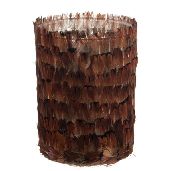 Váza/pohár J-Line Feathers, 12 cm