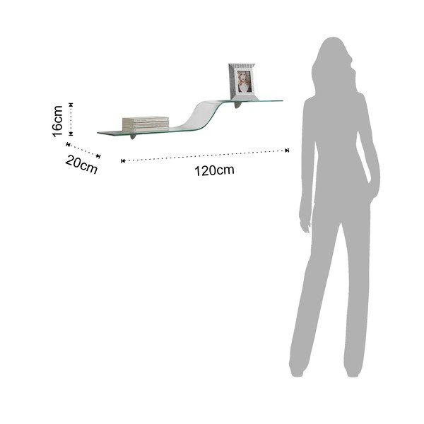 Nástenná polica Tomasucci Wave-image-2