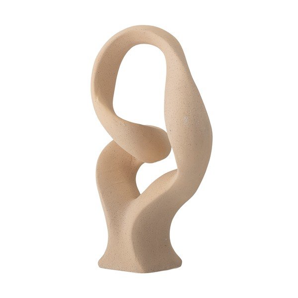 Béžová kameninová soška Bloomingville Berhan, výška 40,5 cm-image-3