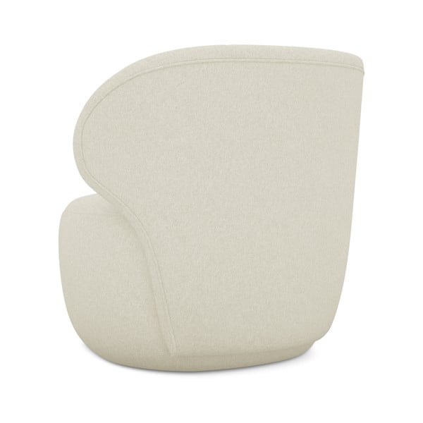 Krémovobiele kreslo Kama – Makamii-image-3