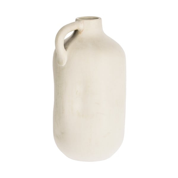 Biela keramická váza Kave Home Caetana, výška 55 cm