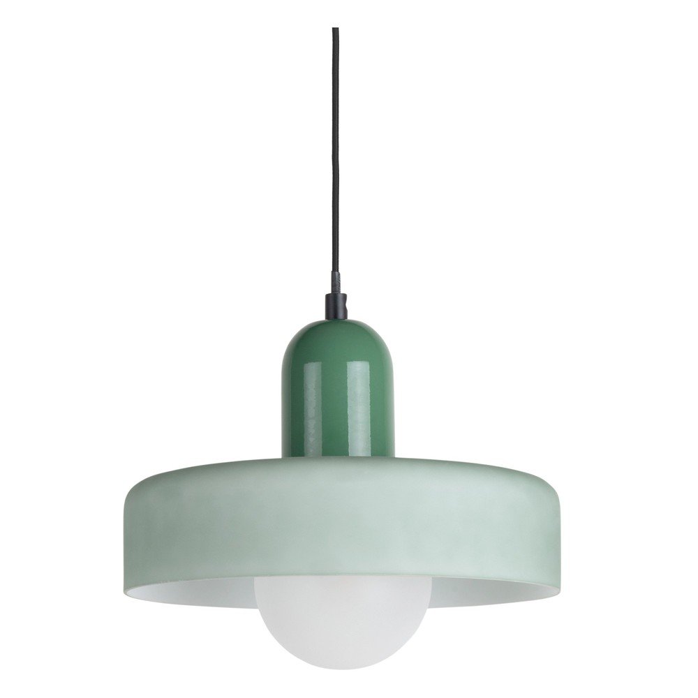 Zelené závesné svietidlo ø 25 cm Opaco Grato – Leitmotiv