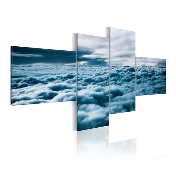 Viacdielny obraz na plátne Bimago Head in Clouds, 100 x 200 cm