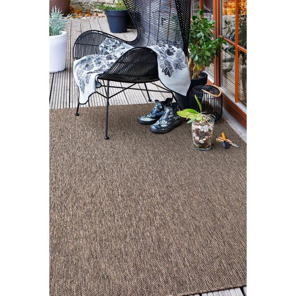 Hnedý vonkajší koberec 160x80 cm Vagabond™ - Narma-image-1