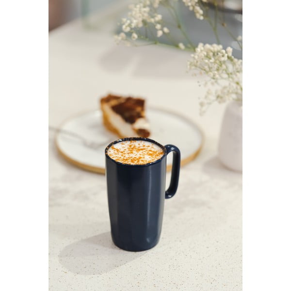 Modré hrnčeky z kameniny v súprave 2 ks 330 ml Fuori – Vialli Design-image-1