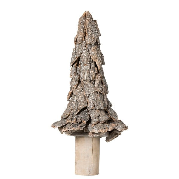 Dekorácia z dreva paulownia J-Line Tree, výška 40 cm