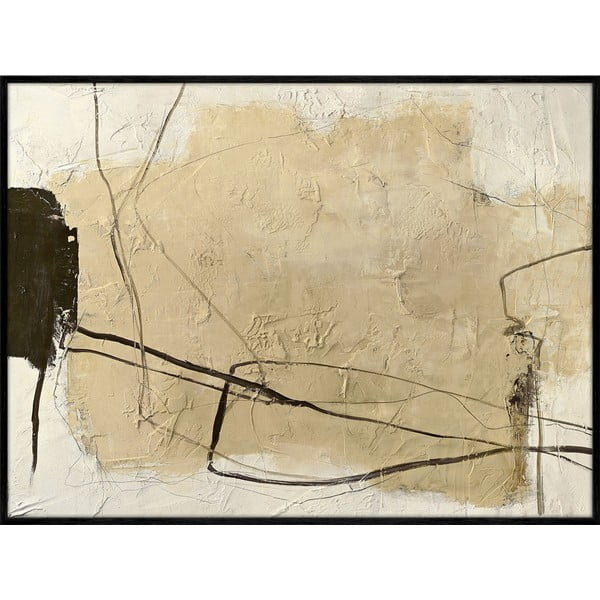 Ručne maľovaný obraz 120x90 cm Cloudline – Malerifabrikken