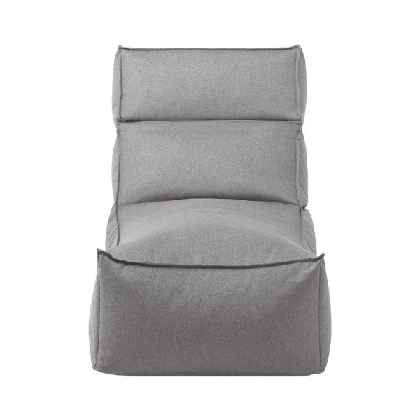 Sivé záhradné ležadlo Blomus Stone