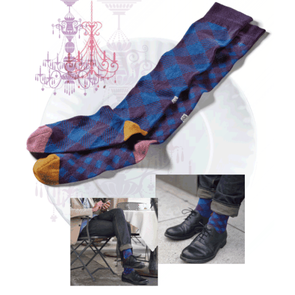 Ponožky OYBO untuned Electric PicNic, veľ. 39/41