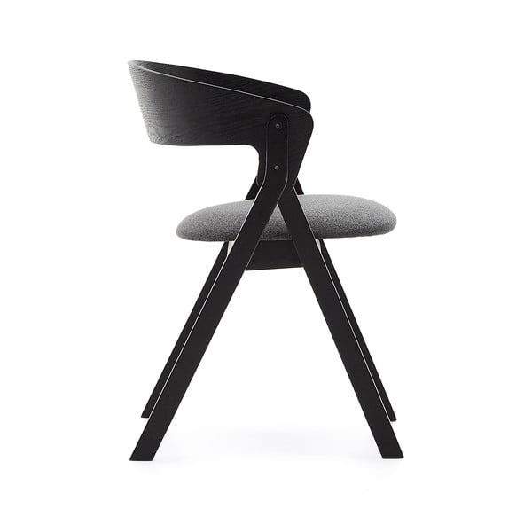 Čierna jedálenská stolička Godia – Kave Home-image-3