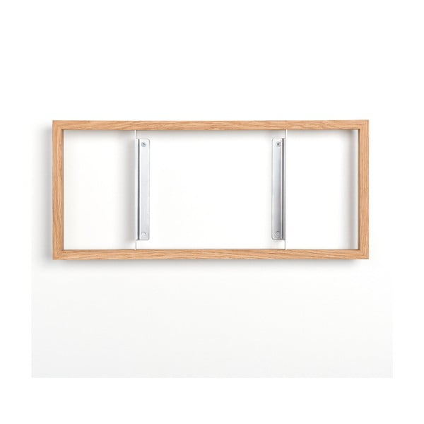 Polica na knihy z dubového dreva das kleine b b2, výška 22 cm-image-2