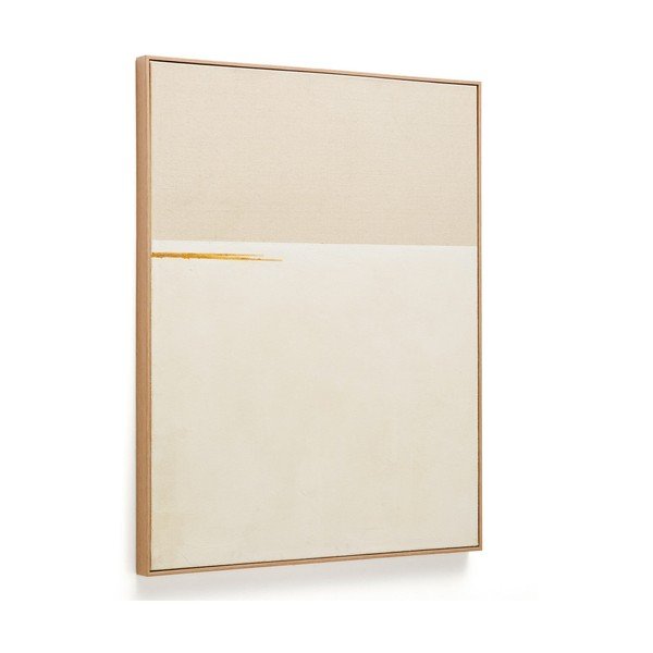 Ručne maľovaný obraz s rámom/na plátne 80x100 cm Salin – Kave Home