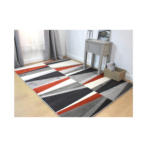 Koberec Flair Rugs Cocktail Spritz Grey Terracotta, 160 × 230 cm-image-4
