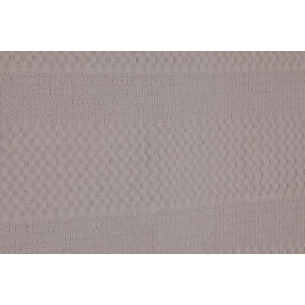 Svetlohnedá bavlnená ľahká prikrývka cez posteľ Brown, 220 x 240 cm-image-3