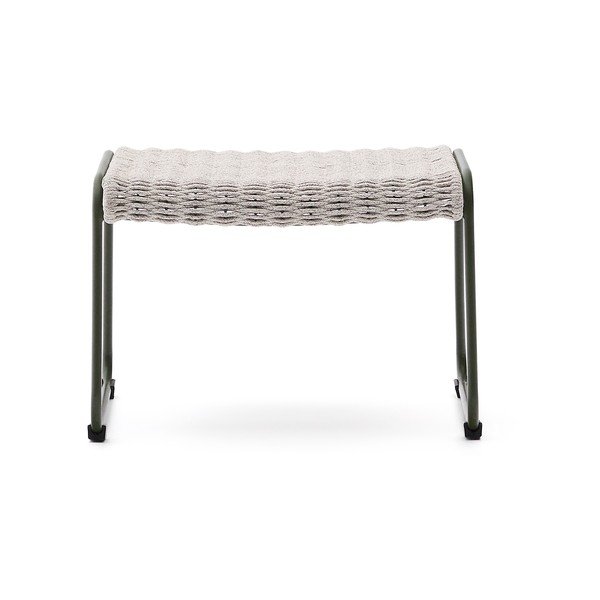 Sivozelená záhradná podnožka Maurina – Kave Home-image-2