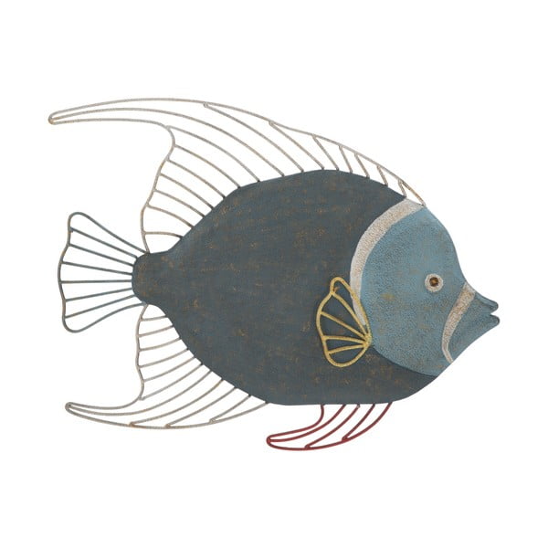 Nástenná dekorácia Mauro Ferretti Fish, 55,5 × 45 cm