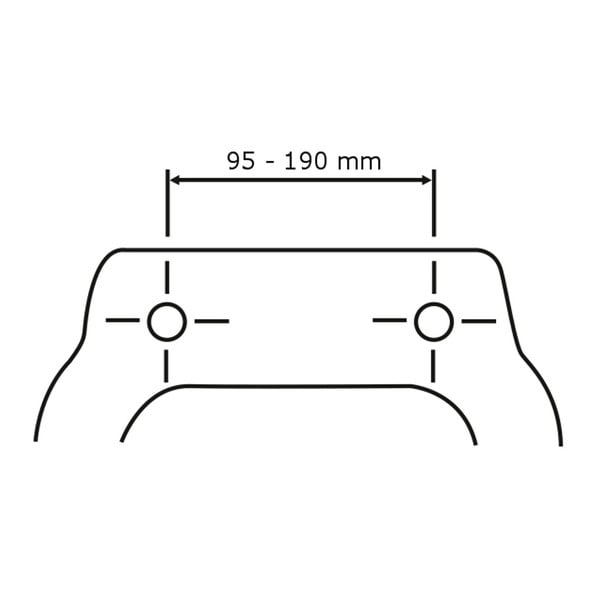Biele WC sedadlo s jednoduchým zatváraním Wenko Samos, 44,5 x 37,5 cm-image-3