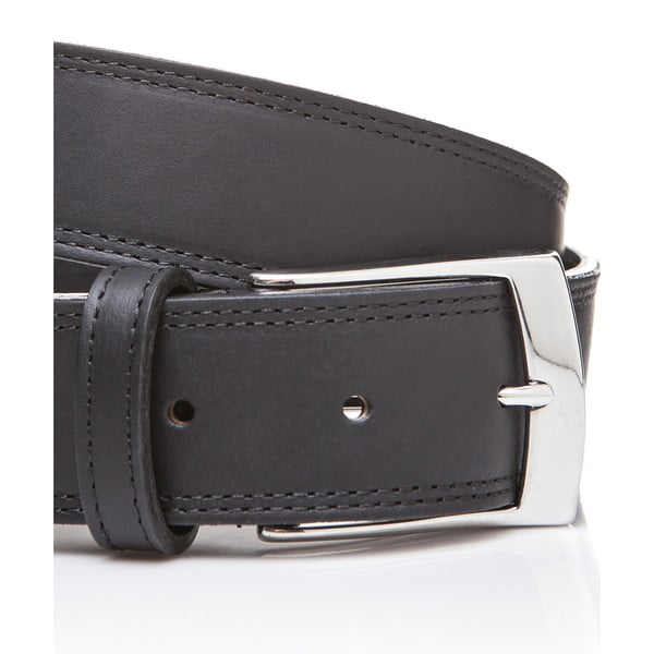 Kožený opasok Elegant Black, 130 cm-image-3