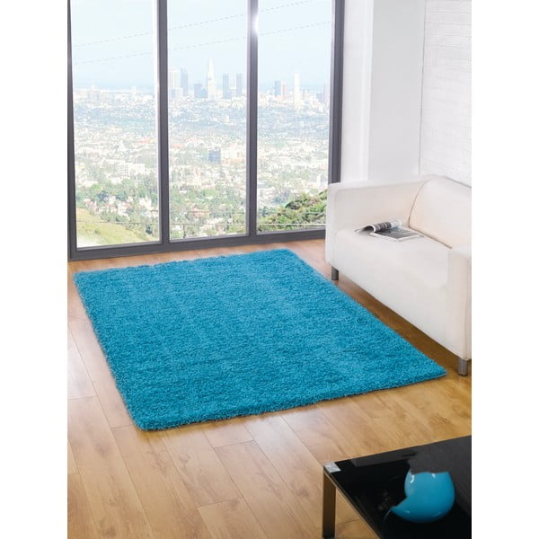 Tyrkysový koberec Flair Rugs Cariboo Turquoise, 60 × 110 cm-image-4