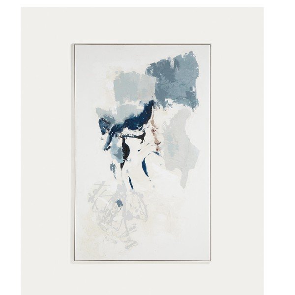 Ručne maľovaný obraz s rámom/na plátne 120x200 cm Erale – Kave Home-image-1