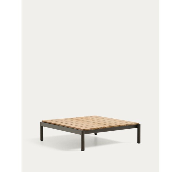 Záhradný konferenčný stolík z teakového dreva 89x91 cm Sorells – Kave Home-image-4