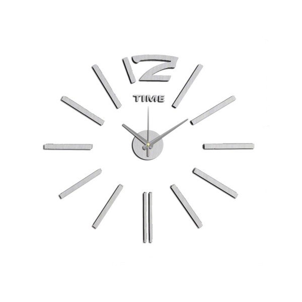 Nástenné nalepovacie hodiny Mauro Ferretti Time, ⌀ 60 cm