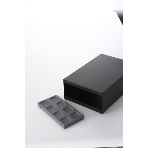 Čierny kovový stojan na dáždniky Yamazaki Smart-image-1