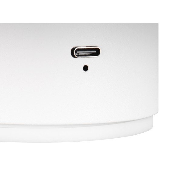 Matne biele LED nástenné svietidlo na USB Davey – Trio-image-3