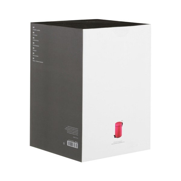 Ružový pedálový kôš Premier Housewares, 3 l-image-2