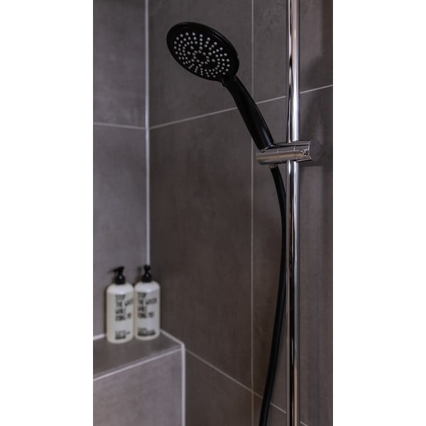 Sprchová hadica Wenko Black Matt, dĺžka 175 cm-image-2