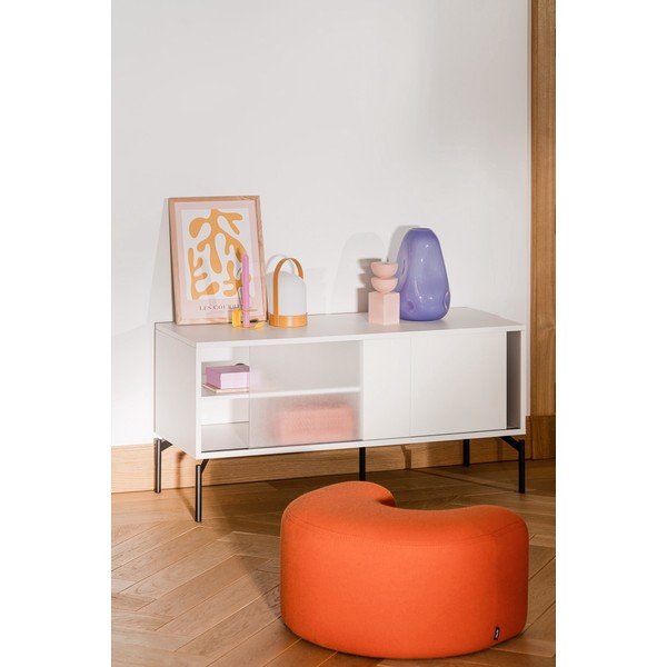 Sivobéžový TV stolík 116x55x42 cm Met Mini – noo.ma-image-4