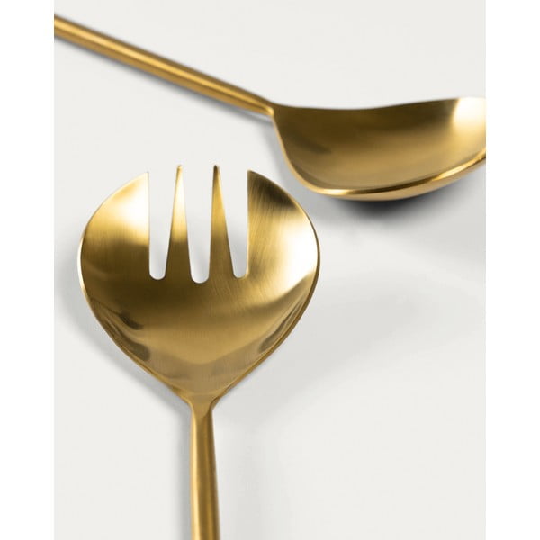 Antikoro šalátový príbor 2 ks Lite – Kave Home-image-2