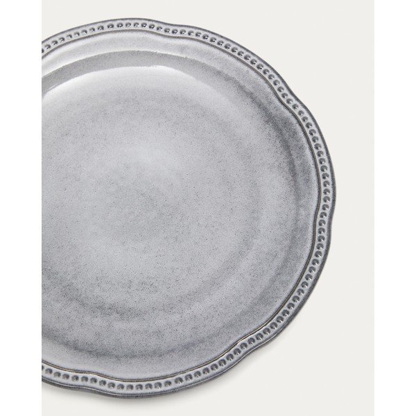 Modrý keramický tanier ø 27 cm Dovec – Kave Home-image-4