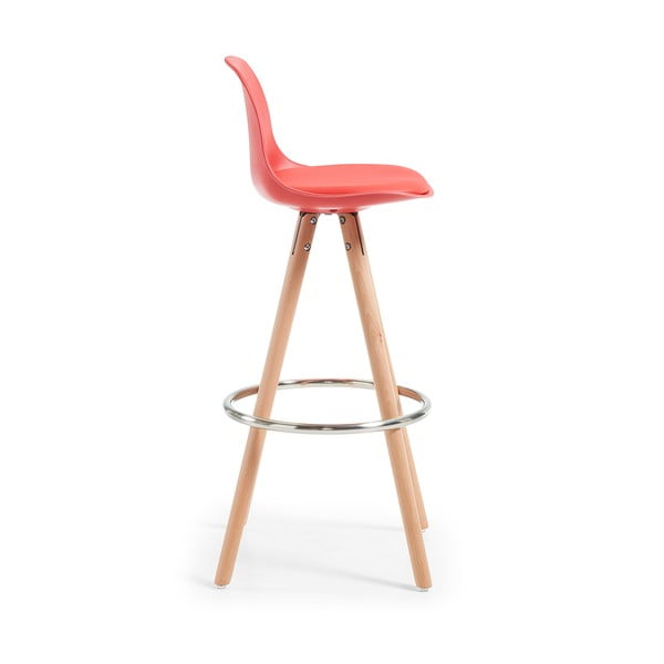 Sada 2 červených barových stoličiek La Forma Stag-image-4