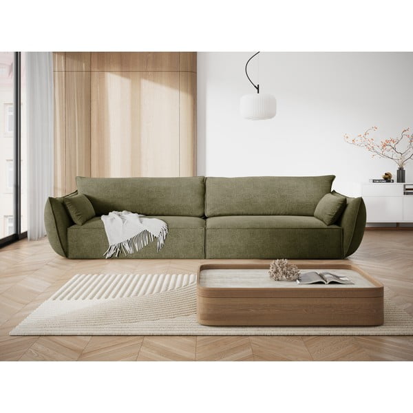 Zelená pohovka 248 cm Vanda - Mazzini Sofas-image-1