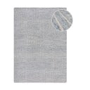 Svetlomodrý ručne tkaný vlnený koberec 160x230 cm Memphis Wool – Flair Rugs