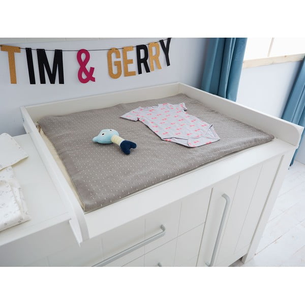 Sivý prebaľovací pult Calmo – Pinio-image-2