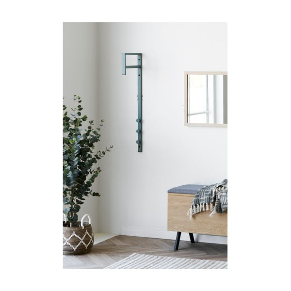 Kovový nástenný vešiak v mentolovej farbe 3 cm Trento – House Nordic-image-2