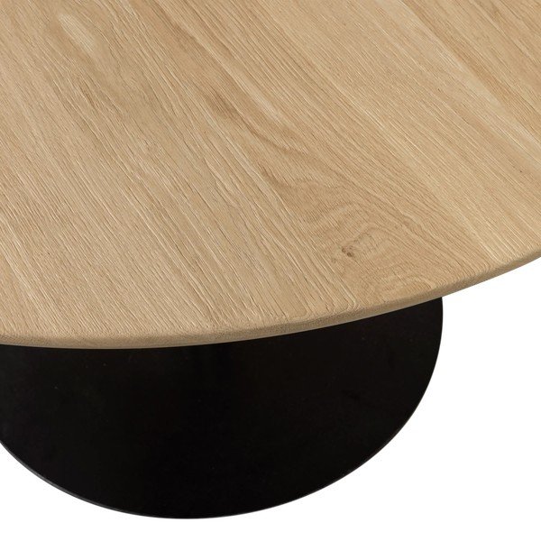 Okrúhly jedálenský stôl s doskou z dubového dreva ø 120 cm Tablo – WOOOD-image-3