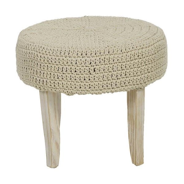 Stolička s pleteným sedadlom Cream, 48x40 cm