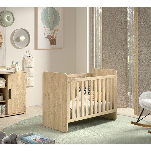 Postieľka v prírodnej farbe 60x120 cm Sam – Vipack-image-1