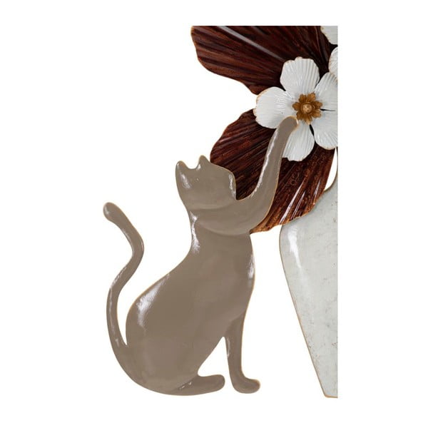 Kovová nástenná dekorácia 55x60 cm Cat – Mauro Ferretti-image-2
