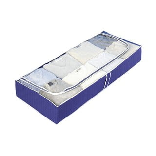Modrý úložný box Wenko Ocean, dĺžka 103 cm