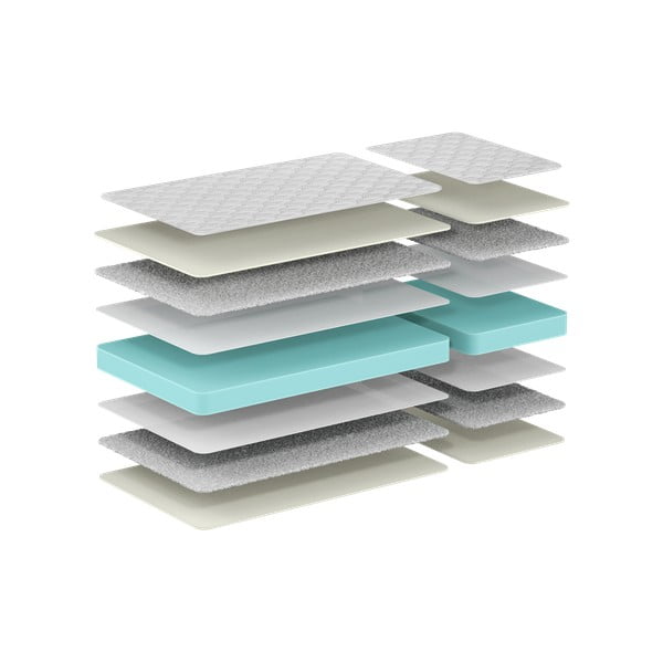 Penový detský matrac 90x140 cm JUMPER – Vipack-image-2