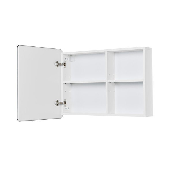 Biela závesná/so zrkadlom kúpeľňová skrinka 80x58 cm Color Bath – Tom Tailor-image-3
