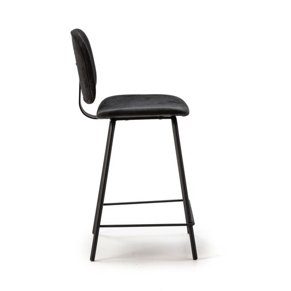 Čierne barové stoličky v súprave 2 ks (výška sedadla 66 cm) Arus – Marckeric-image-4